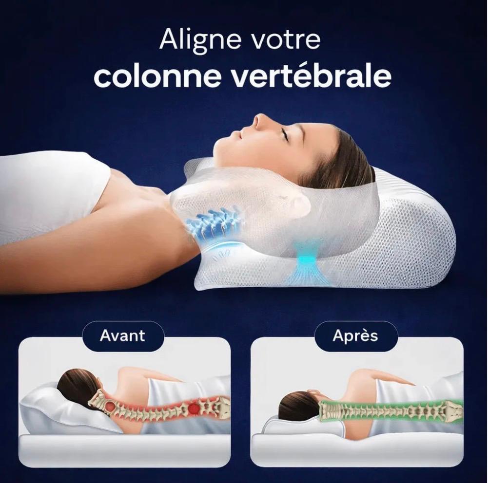 Alignement cervical parfait Somnozy
