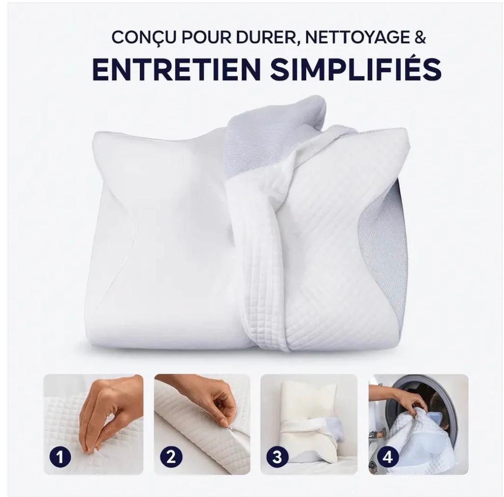 Housse lavable et respirante en bambou